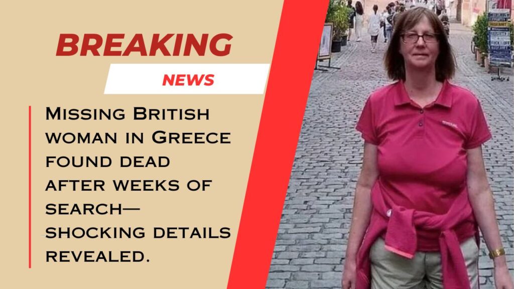 Missing British Woman