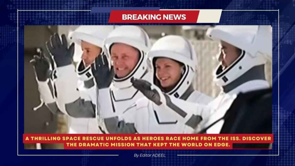Space Heroes Race Home in Dramatic ISS Rescue Thriller! ISS Crew