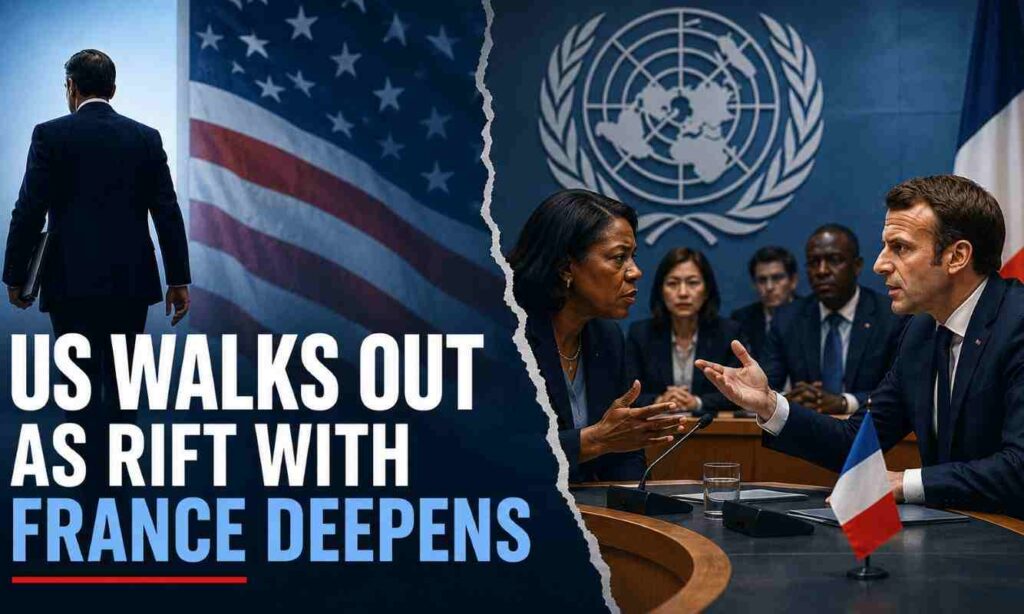 US Walks Out of UN Meeting as Rift With France Deepens: What Happened and Why It Matters US Leaves UN Meeting