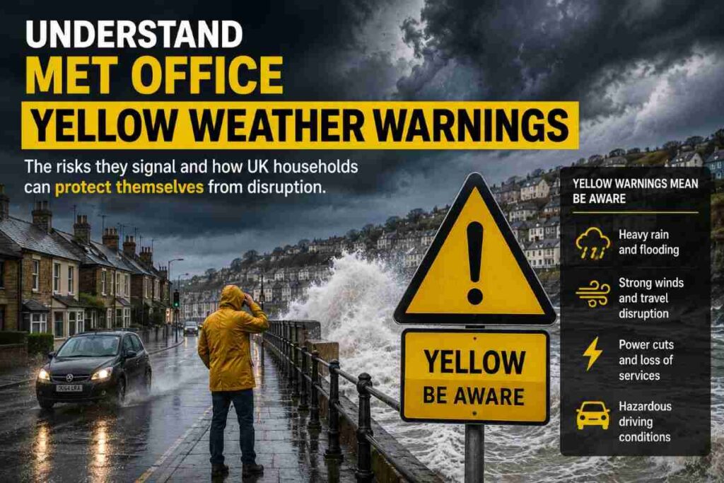 Met Office Weather Warnings: What the Yellow Alerts Really Mean for UK Households Met Office Weather Warnings
